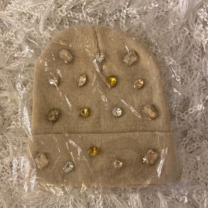 Bejeweled beanie